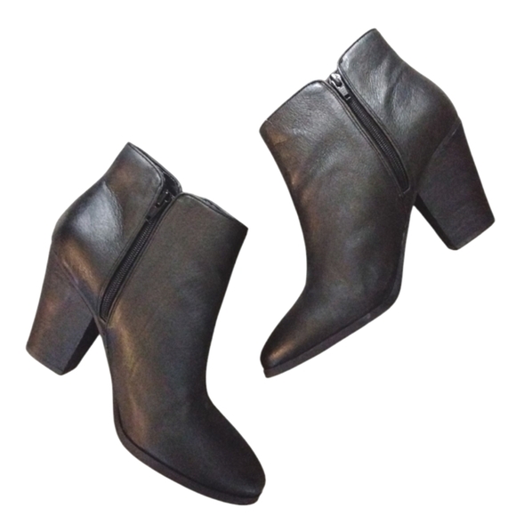 Jessica Simpson Kirblin Black Ankle Booties Women's Heeled Booties Size 10 - Picture 1 of 9